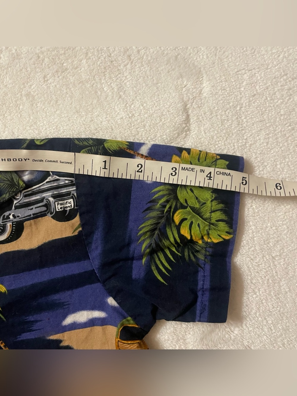 Pacific Legend Retro Palm Trees and Woody Wagons Button Down Shirt size 3T - Picture 10 of 11